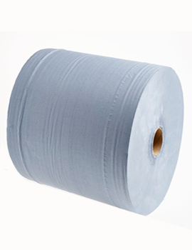 Wiping Roll 3 Ply 1000 Sheets Blue